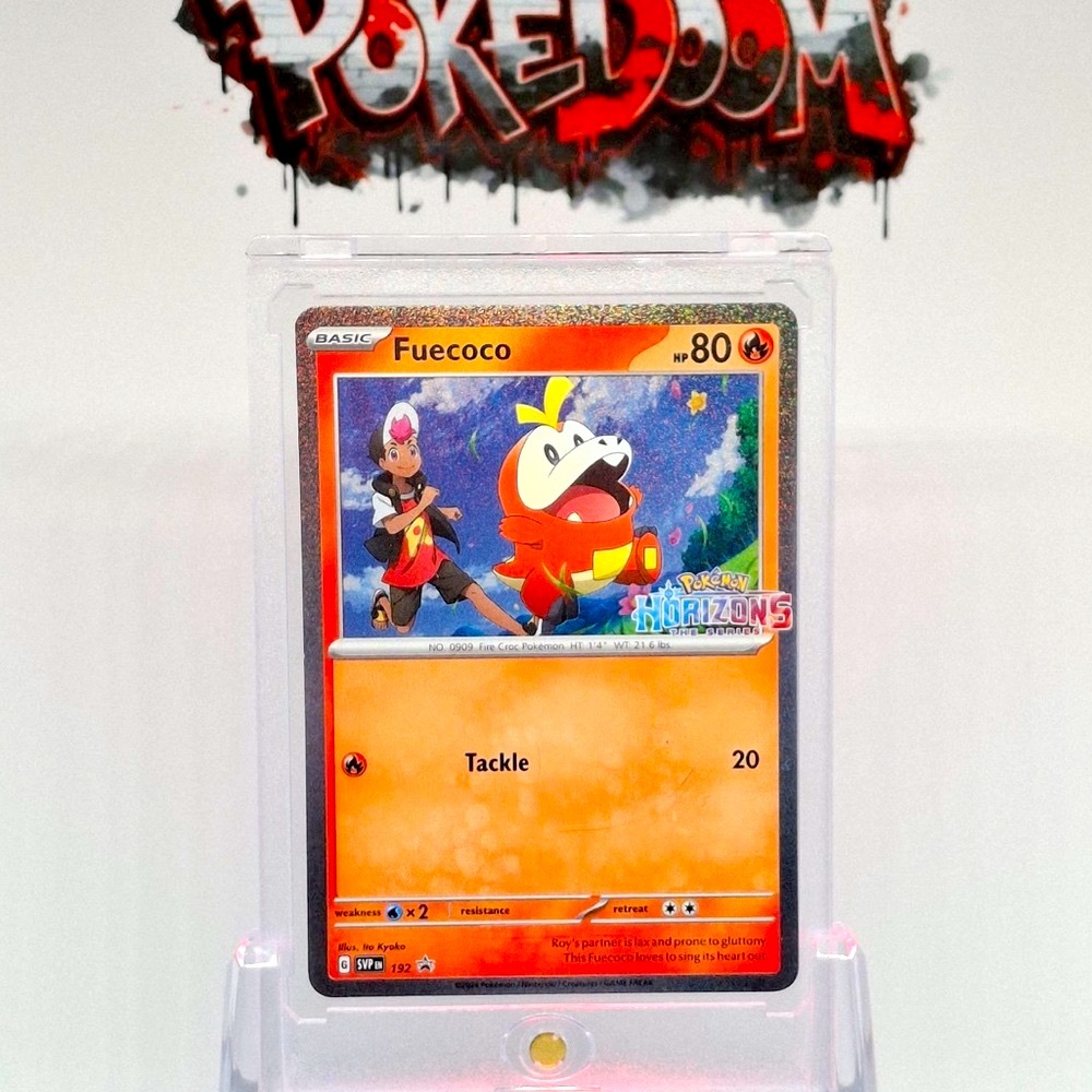 Fuecoco Scarlet & Violet Horizons Promo Pokémon Card